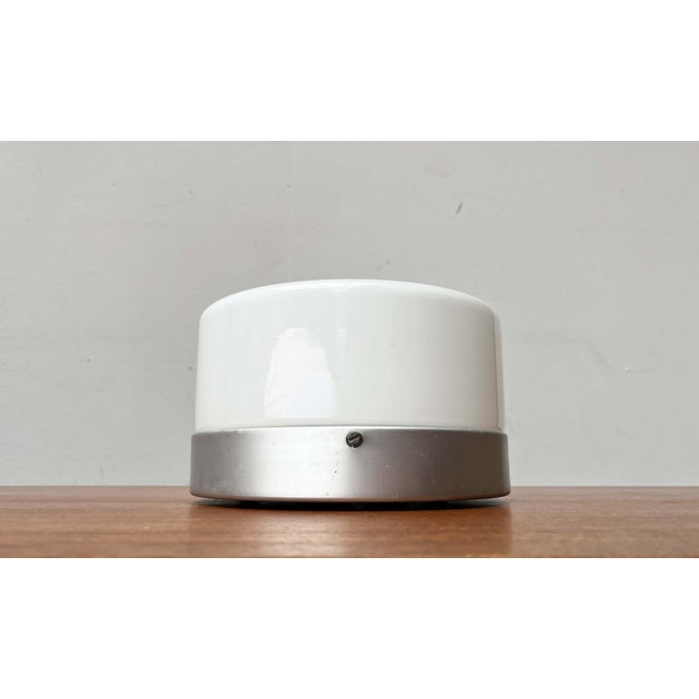 Mid-Century Modern Minimalist Flush Mount from SLO Sähköliikkeiden Oy Finland, 1960s For Sale - Image 6 of 17