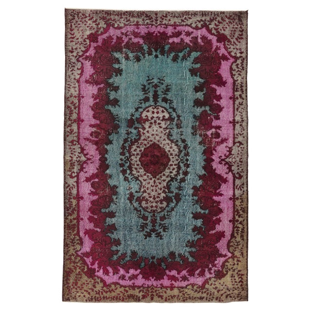 Turkish Hand Carved Rug For Sale