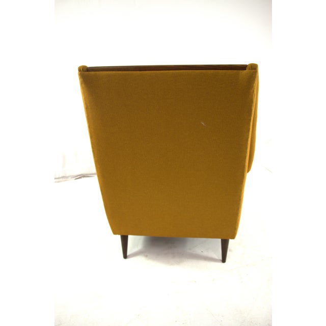1960s Kroehler Mid Century High Back Arm Chair For Sale - Image 12 of 12
