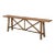 Modern Reclaimed Wood Console Table For Sale