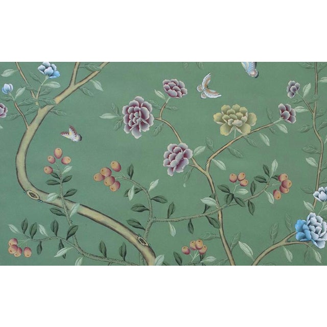 36"*96", a Set of 18th Century Style Chinoiserie Handmade Wallpaper, Vintage , Antique Style, Chinoiserie, Interior Wall Decor For Sale - Image 13 of 13