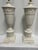 Grand Tour Vintage White Column Lamps From the Biltmore Hotel - A Pair For Sale - Image 3 of 8