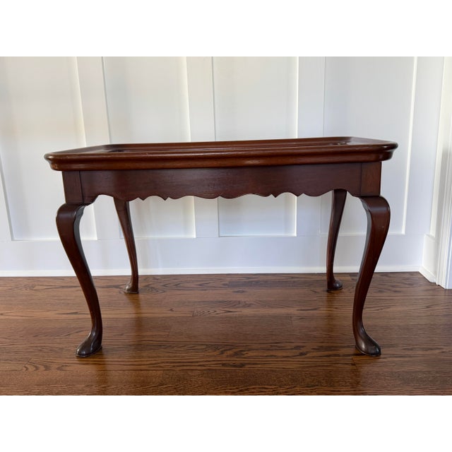 Antique Side Table Handmade by Charak Furniture in 1930 For Sale - Image 9 of 10