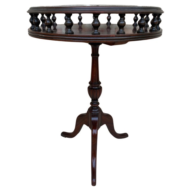 Mid 20th Century Mid-Century Wood Side Table or Jardinière, 1940s For Sale - Image 5 of 18