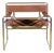 Model B3 Wassily Chair in Cognac Leather by M. Breuer for Knoll, 1940s For Sale