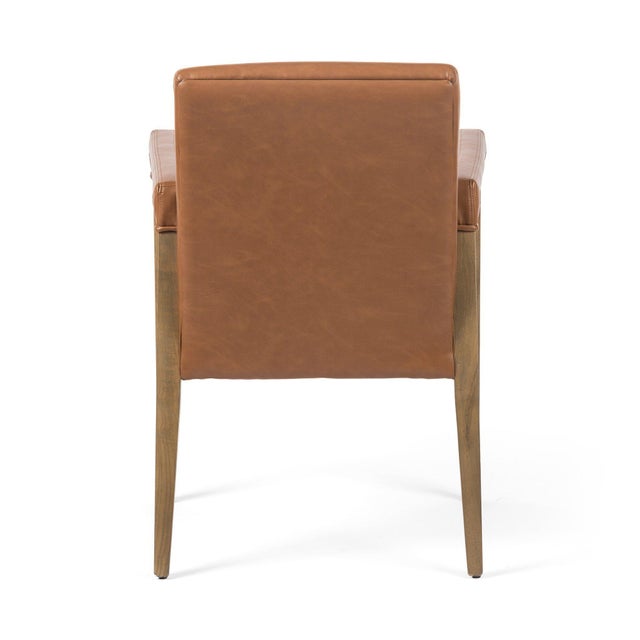 Burnt Orange Four Hands Reuben Dining Chair - Sierra Butterscotch For Sale - Image 8 of 11