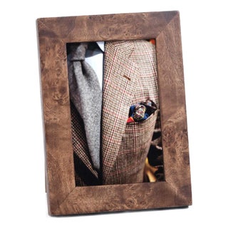 Sabinio Burlwood Photo Frame, 4" x 6" For Sale