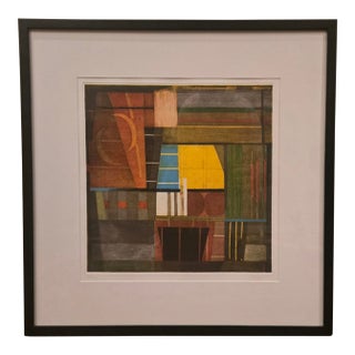 Mid 20th Century Abstract on Paper For Sale