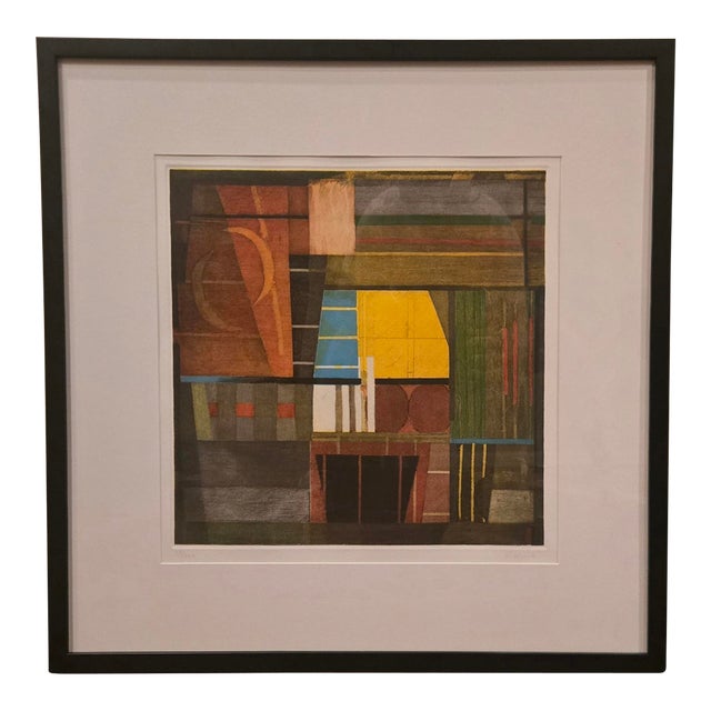 Mid 20th Century Abstract on Paper For Sale
