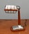 Art Deco Chrome and Leather Desk Lamp For Sale - Image 5 of 5