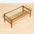 Mid-Century Modern Mid Century Floating Glass and Teak Coffee Table With Magazine Rack For Sale - Image 3 of 10
