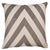 Contemporary Schumacher Nebaha Embroidery 20" Pillow in Charcoal For Sale - Image 3 of 3