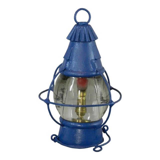 Antique Globe Ship's Lantern For Sale