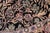 Textile Shabby Chic Pak-Persian Black/Green Wool Round Rug - 8'1'' X 8'6'' For Sale - Image 7 of 9