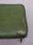 Green Faux Leather Ottoman, 1985 For Sale - Image 4 of 9