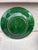 French Green Majolica Leaves Plate Clairefontaine , Circa 1890 For Sale - Image 4 of 4