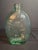 This rare, authentic early American historical flask features an aqua green blown-molded body produced by the Albany Glass...