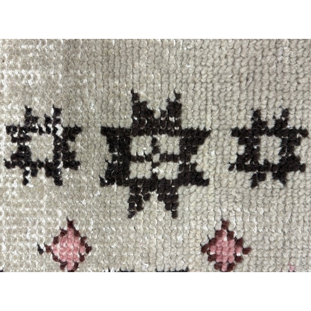 Textile 8ft11in × 12ft West Elm Hand-Knotted Paradise Area Rug, Pink Blossom For Sale - Image 7 of 12