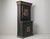 Tall Swedish Handcrafted Black Painted Pine Folk Art Cabinet For Sale - Image 6 of 18