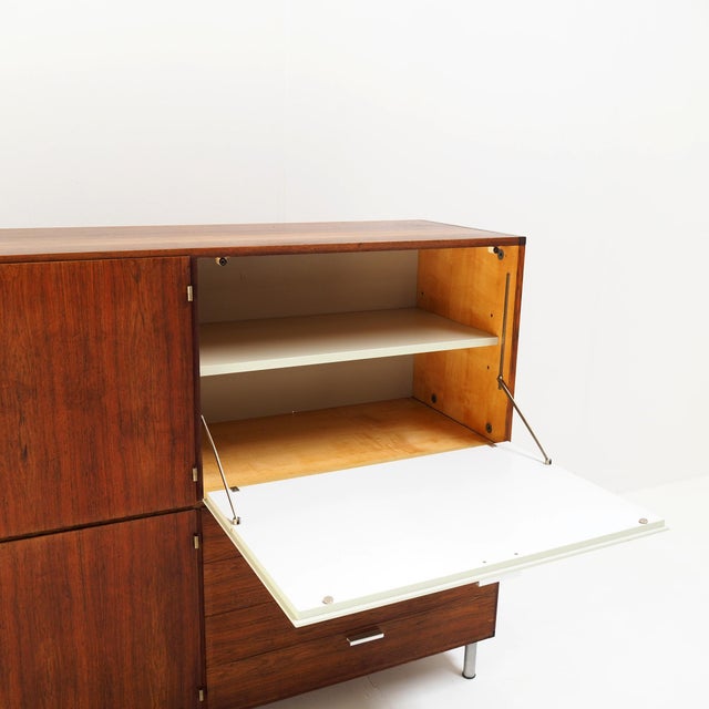 Mid-Century Modern Teak Cabinet by Cees Braakman for Pastoe, 1950s For Sale - Image 9 of 12
