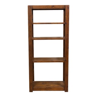 Vintage Solid Pine Shelf For Sale