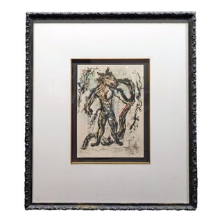 Mark Chagall "The Fairy and the Kingdom"La Feerie Et Le Royaume Lithograph For Sale