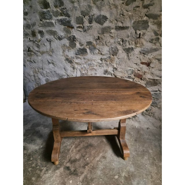 Antique Oak Wine Table, Burgundy, France, 1830 For Sale - Image 14 of 18