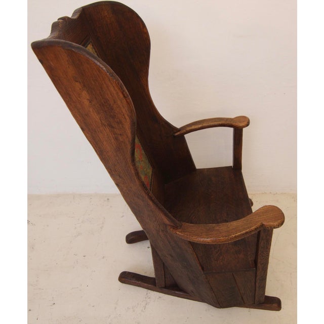 Antique English Lambing Chair, 1890s For Sale - Image 15 of 18