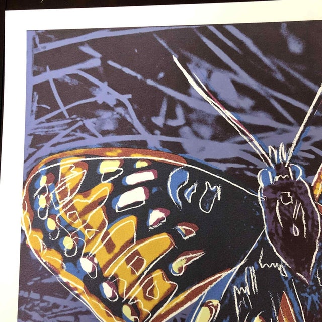 1990s After Andy Warhol "Butterfly" Lithograph For Sale - Image 10 of 11