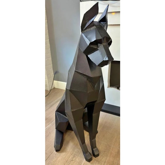 Metal Spanish Dog Sculpture, 20th Century For Sale - Image 7 of 8
