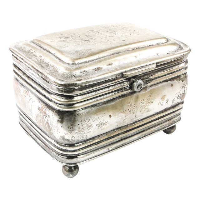 Sugar Bowl from Fraget, Poland, 1890s For Sale