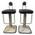 Birillo Stools by Joe Colombo for Zanotta, 1970s, Set of 2 For Sale