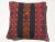 Black Vintage Kilim Rug Pillow Cover For Sale - Image 8 of 8