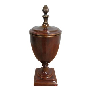 Ethan Allen Urn Acorn Vase Candy Dish For Sale