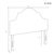 King Headboard in Monaco Citronella For Sale In Chicago - Image 6 of 6