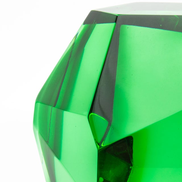 Hand-Blown Murano Diamond Sculpture For Sale In Los Angeles - Image 6 of 8