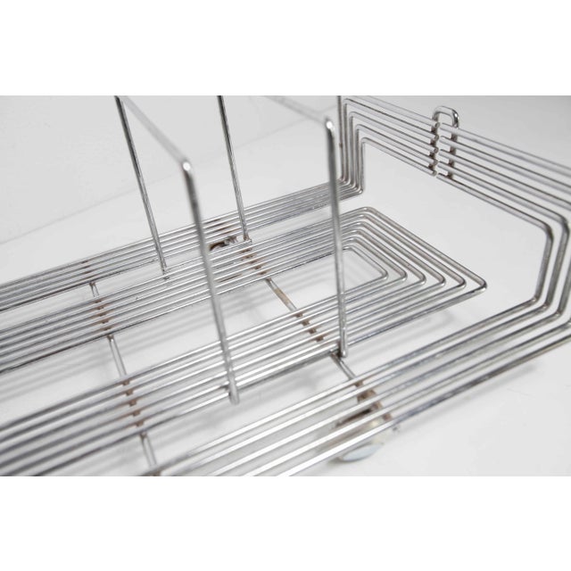 Magazine Rack by Max Sauze for Isocèle 1970s For Sale - Image 10 of 18