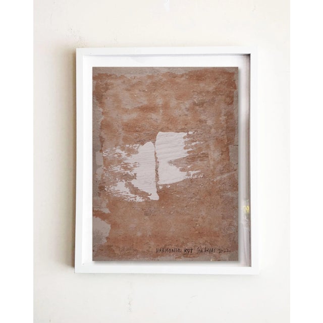 2020s "Harmonic. XVI" Contemporary Original Abstract Acrylic Painting, Framed For Sale - Image 5 of 5