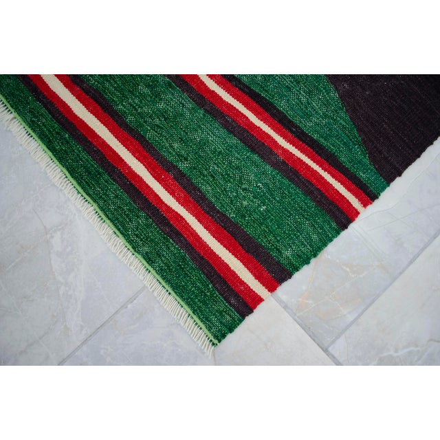 Pablo Picasso - Woman With Yellow Hair - Inspired Hand Woven Area Rug - Wall Rug , Wool 3′9″ × 5′ For Sale - Image 16 of 18