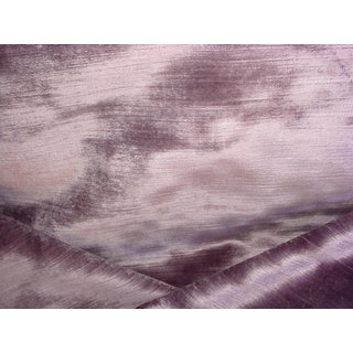 Kravet Couture 34329 High Impact Lavender Velvet Upholstery Fabric- 4-7/8 yards For Sale
