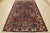 An authentic vintage traditional tribal Bakhtiari rug hand-knotted with fine wool and natural dyes. This oriental rug...
