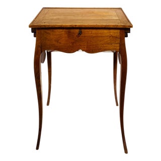 Tilting or Capuchin Desk in Cherrywood, 19th Century For Sale