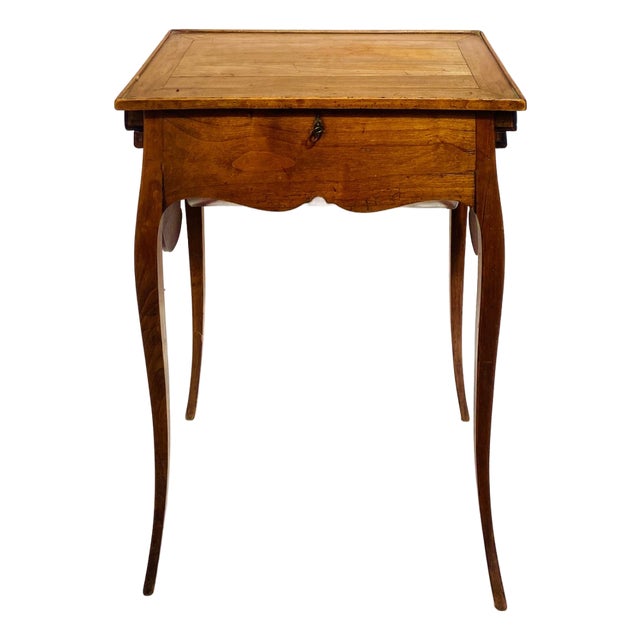 Tilting or Capuchin Desk in Cherrywood, 19th Century For Sale
