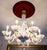An exceptional and fully documented 1977 Murano chandelier by Vetreria Artistica Stefano, Murano, Italy. This rare eight-...