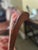 Wood Pair of French Wood Framed Upholstered Dining Chairs For Sale - Image 7 of 9