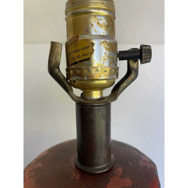 Ceramic 1960s Mid-Century Modern Ceramic Glazed Pottery Lava Table Lamp For Sale - Image 7 of 12