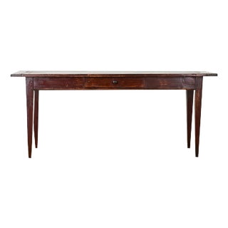 French 19th Century Pine Country House Server For Sale