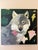 “Flower Eater” Wolf Painting by LWren Walraven For Sale - Image 13 of 13