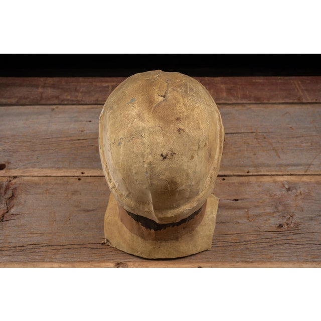 Early 20th Century Early 20th Century Papier Mache Carnival Character Mask For Sale - Image 5 of 15