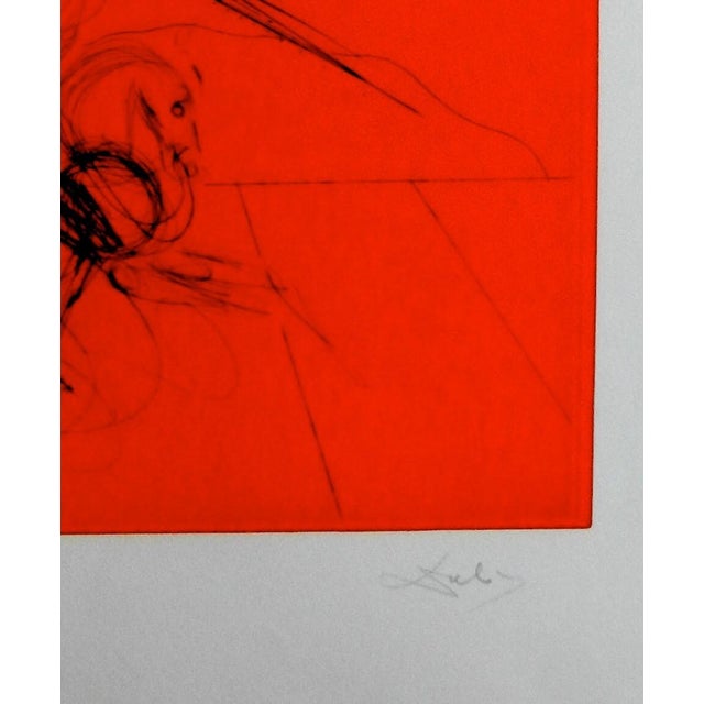 Abstract Dali Fruits Blackberries Hand Sign Numbered Dali Archives Certified Surreal Art For Sale - Image 3 of 5